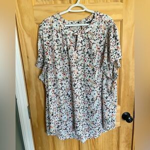 Torrid multi colored blouse size 5